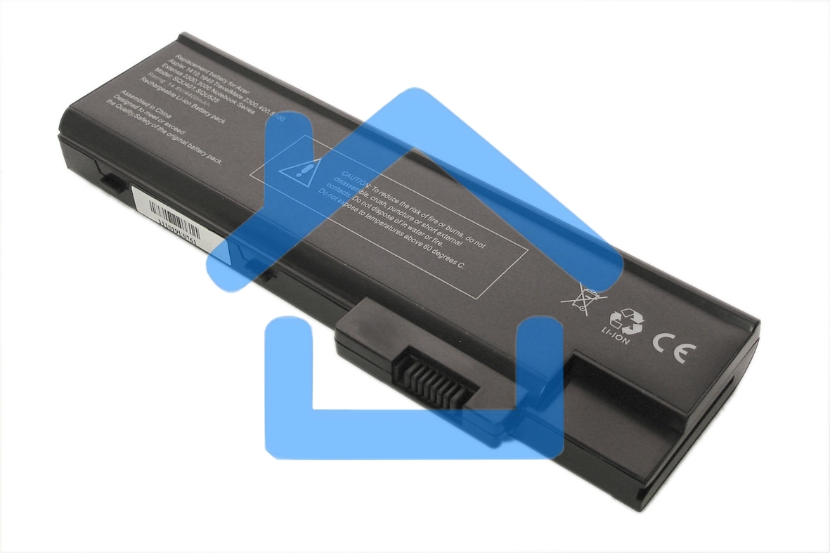 Аккумуляторная батарея для ноутбука Acer Travelmate 2300 14.8V 5200mAh OEM черный