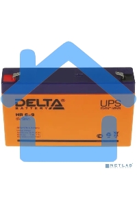 Батарея Delta HR 6-9 (634W) (6V, 9Ah)