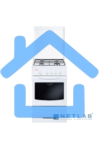 Плита газовая Gefest ПГ 3200-06 белый, конфорок 4 шт, духовка 42 л, 50 см x 85 см x 57 см