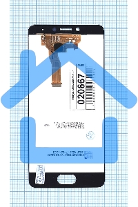 Дисплей для Meizu M5с, белый