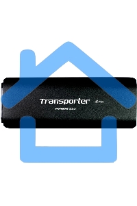 Внешний SSD Patriot Transporter, 4TB, USB 3.2 Gen 2 Type-A/Type-C, R/W 1000/1000, черный