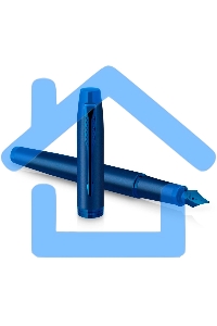 Ручка перьевая Parker IM Monochrome F328 (2172963) Blue PVD F сталь нержавеющая, подарочная коробка