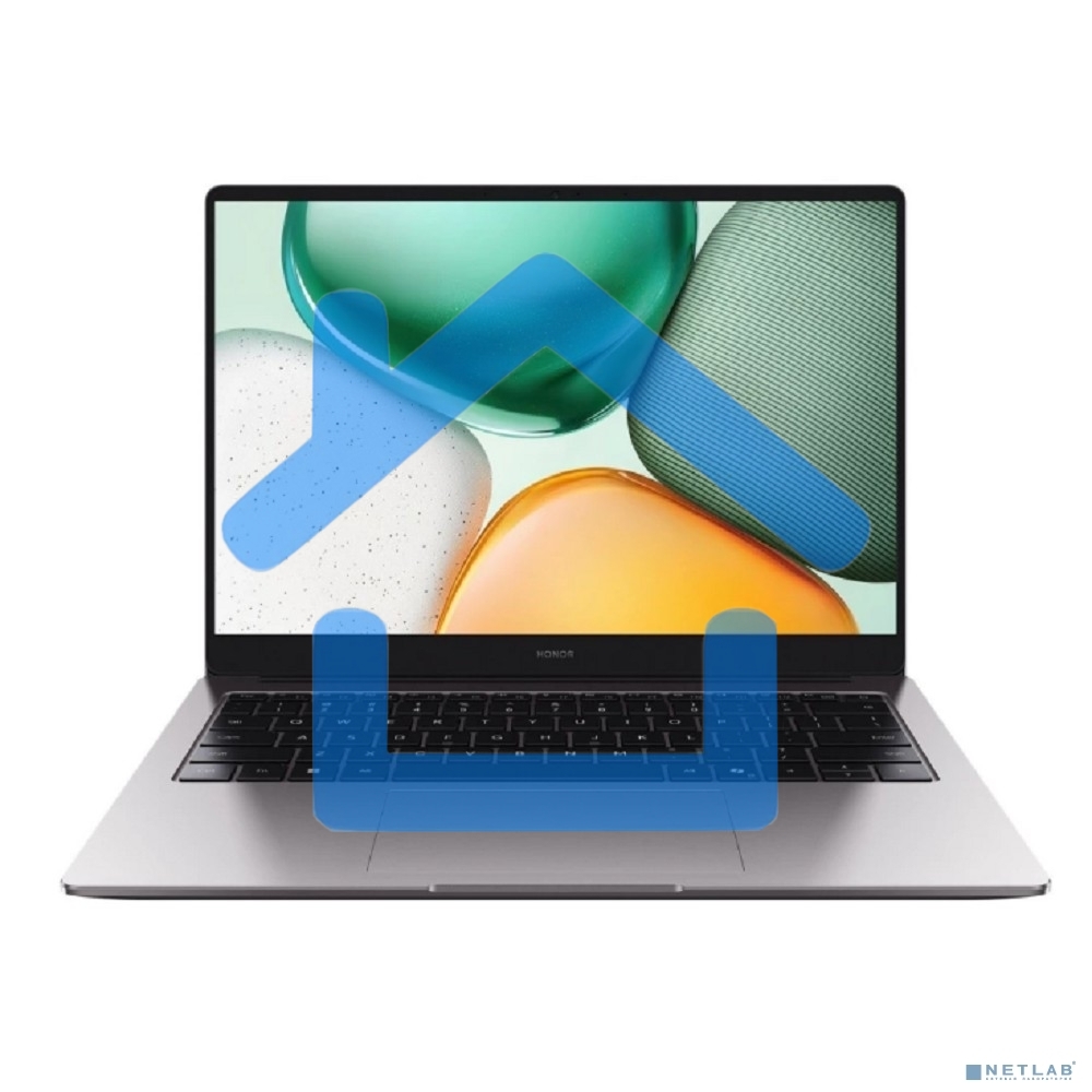 Ноутбук HONOR MagicBook X 14 серый 5301ALXB Intel Core i3 1315U/8Gb/SSD 512Gb/14