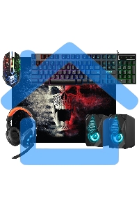 Игровой комплект Defender Tor MHP-127 мышь+клав.+гарн.+ков.+колонка