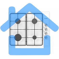 Газовая варочная панель Darina T1 BGM 341 11 W белый