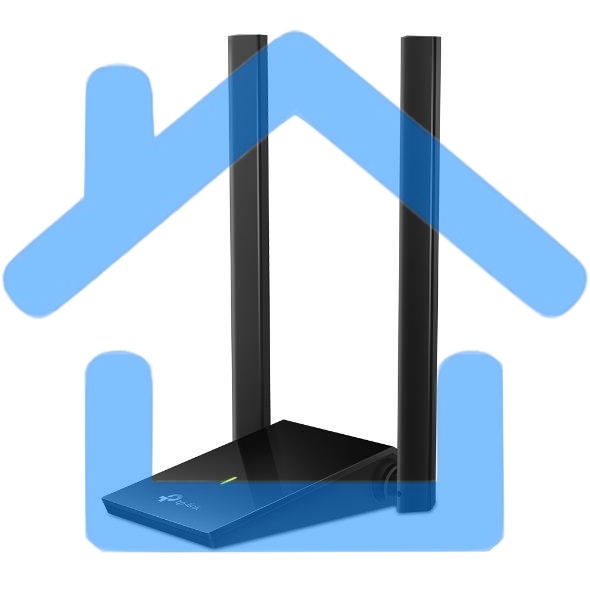 Адаптер TP-Link AC1300Mbps Dual-band High-Gain wireless USB adapter, 867Mbps at 5G and 400Mbps at 2.4G, two high gain antennas, USB 3.0, USB extension cable, support wave 2 MU-MIMO, full compatible with Windows and macOS.