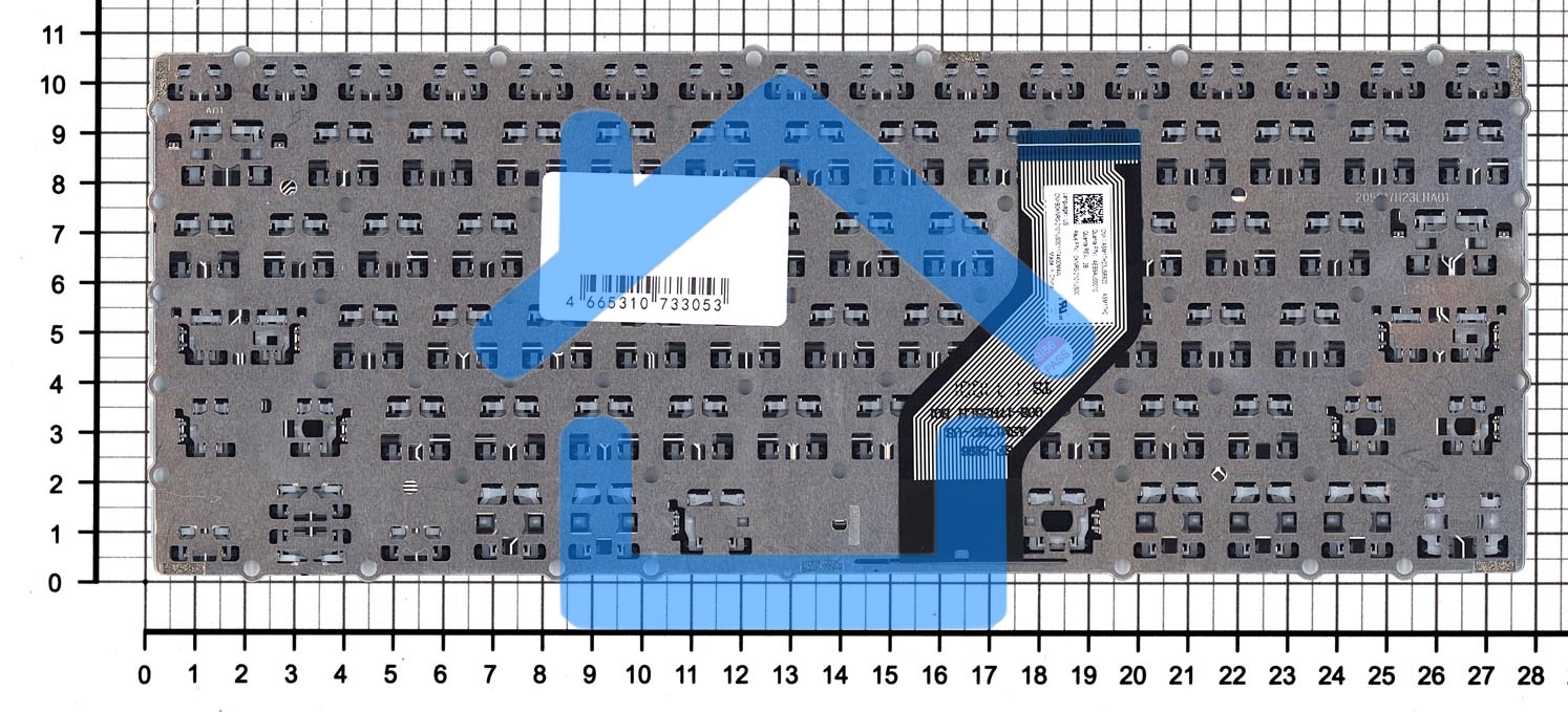 Клавиатура для ноутбука Asus NovaGo TP370QL черная