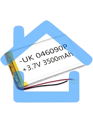 Аккумулятор Li-Pol (батарея) 4*60*90мм 2pin 3.7V/3500mAh