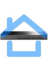 Коммутатор TP-Link JetStream 16-Port 10GE SFP+ L2+ Managed Switch PORT: 16× 10G SFP+ Slots