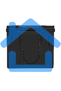 Аккумуляторная батарея ExeGate DTM 12200L (12V 200Ah, болт М8)