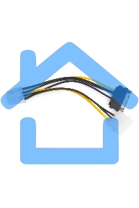 Разветвитель питания Cablexpert CC-PSU-82, Molex+SATA->PCI-Express 8pin, для подключения в/к PCI-Е (8pin) к б/п ATX