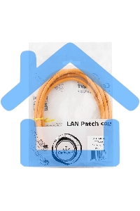 Патч-корд UTP Cablexpert кат.5e, 2м, литой, многожильный, оранжевый