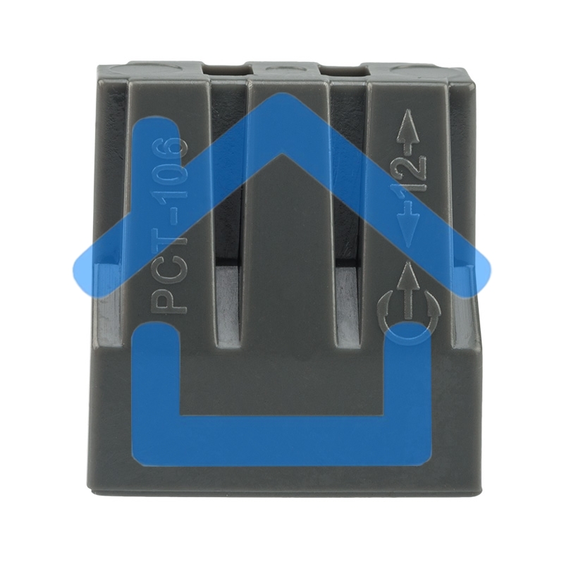 Экспресс-клемма с пастой, 6-проводная до 2,5 мм², серая (50 шт./уп.) (773-306) Rexant