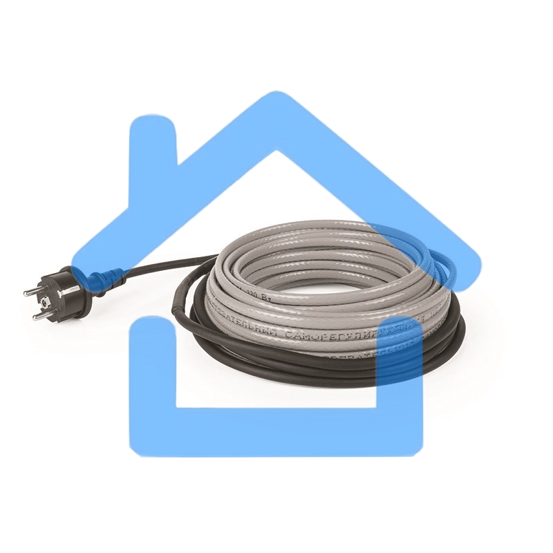 Греющий саморегулирующийся кабель на трубу Extra Line 25MSR-PB 6M (6м/150Вт) Rexant