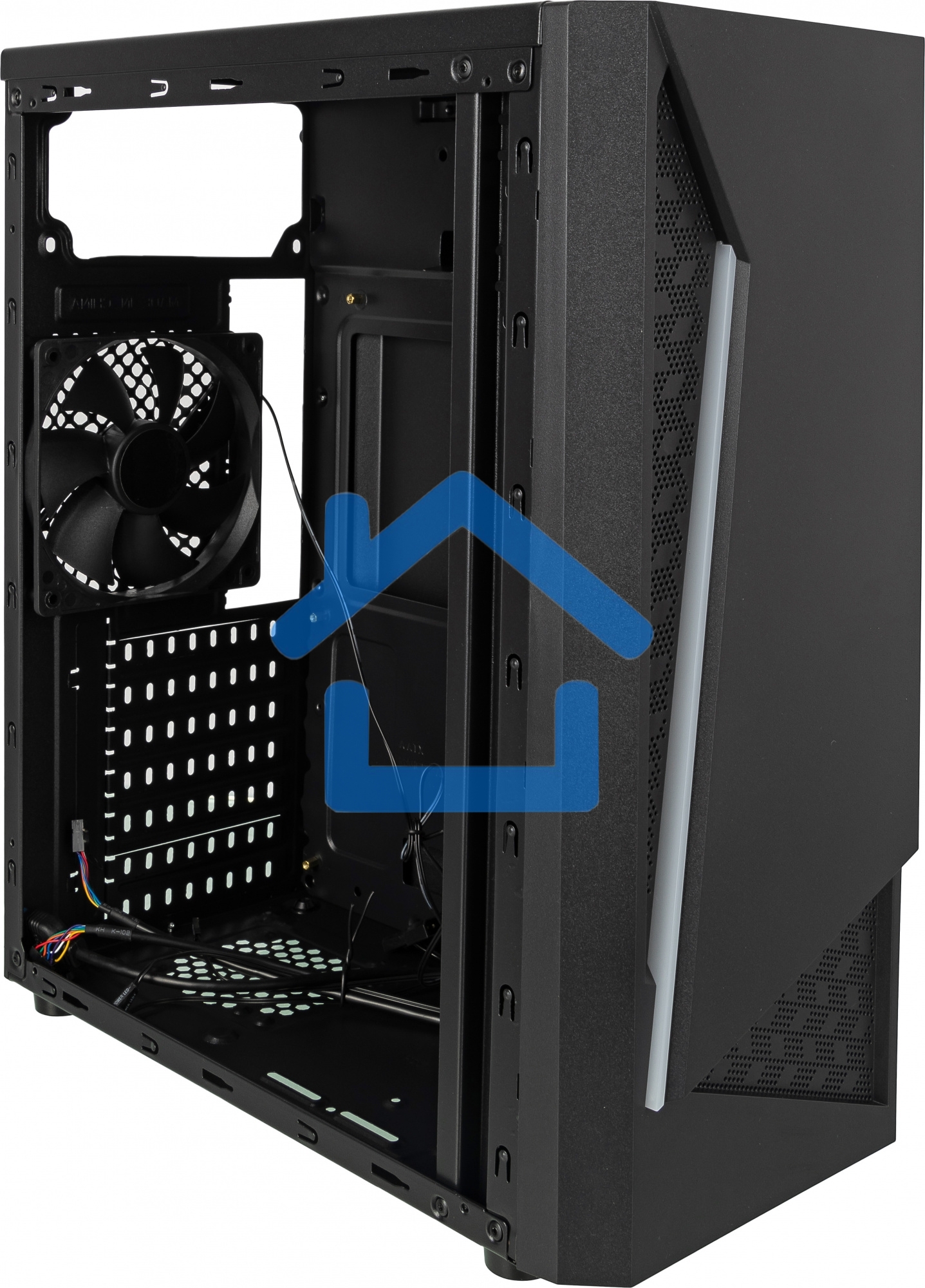 Компьютерный корпус Accord ACC-CL295RGb черный без БП ATX 4x120мм 2xUSB 2.0 1xUSB 3.0 audio