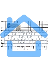 Клавиатура для ноутбука HP Pavilion 14-V белый