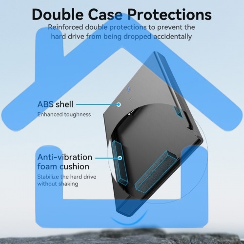 Внешний корпус Vention для HDD/SSD 2.5