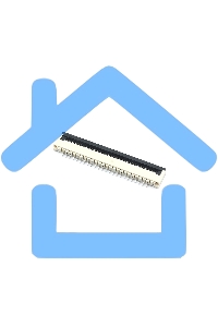 Разъем FPC Flip-Lock 1010-24RLGF 24 pin высота 1мм шаг 1мм