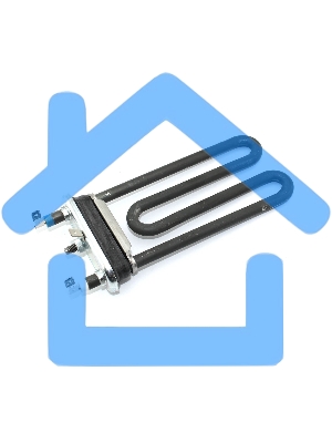 Нагреватель (ТЭН) для стиральной машины Siltal 1750W, L-155 49558400