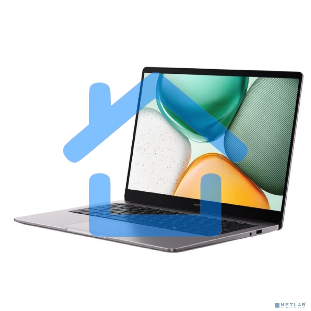Ноутбук HONOR MagicBook X 14 серый 5301ALXB Intel Core i3 1315U/8Gb/SSD 512Gb/14