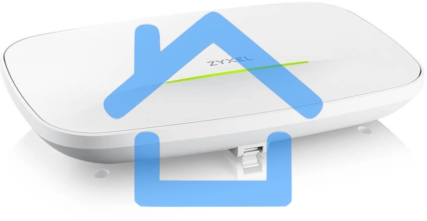 Точка доступа Zyxel NebulaFlex NWA110BE, Wi-Fi 7 (BE6500), MU-MIMO 4x4:2 + 2x2, 1xLAN 2.5GE, без БП