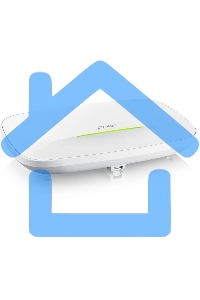 Точка доступа Zyxel NebulaFlex NWA110BE, Wi-Fi 7 (BE6500), MU-MIMO 4x4:2 + 2x2, 1xLAN 2.5GE, без БП