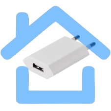 Сетевое зарядное устройство Rexant USB, 5V, 1 A, белый