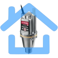 Насос вибрационный ЗУБР Родничок-Н, 40 м провод, с нижним забором воды