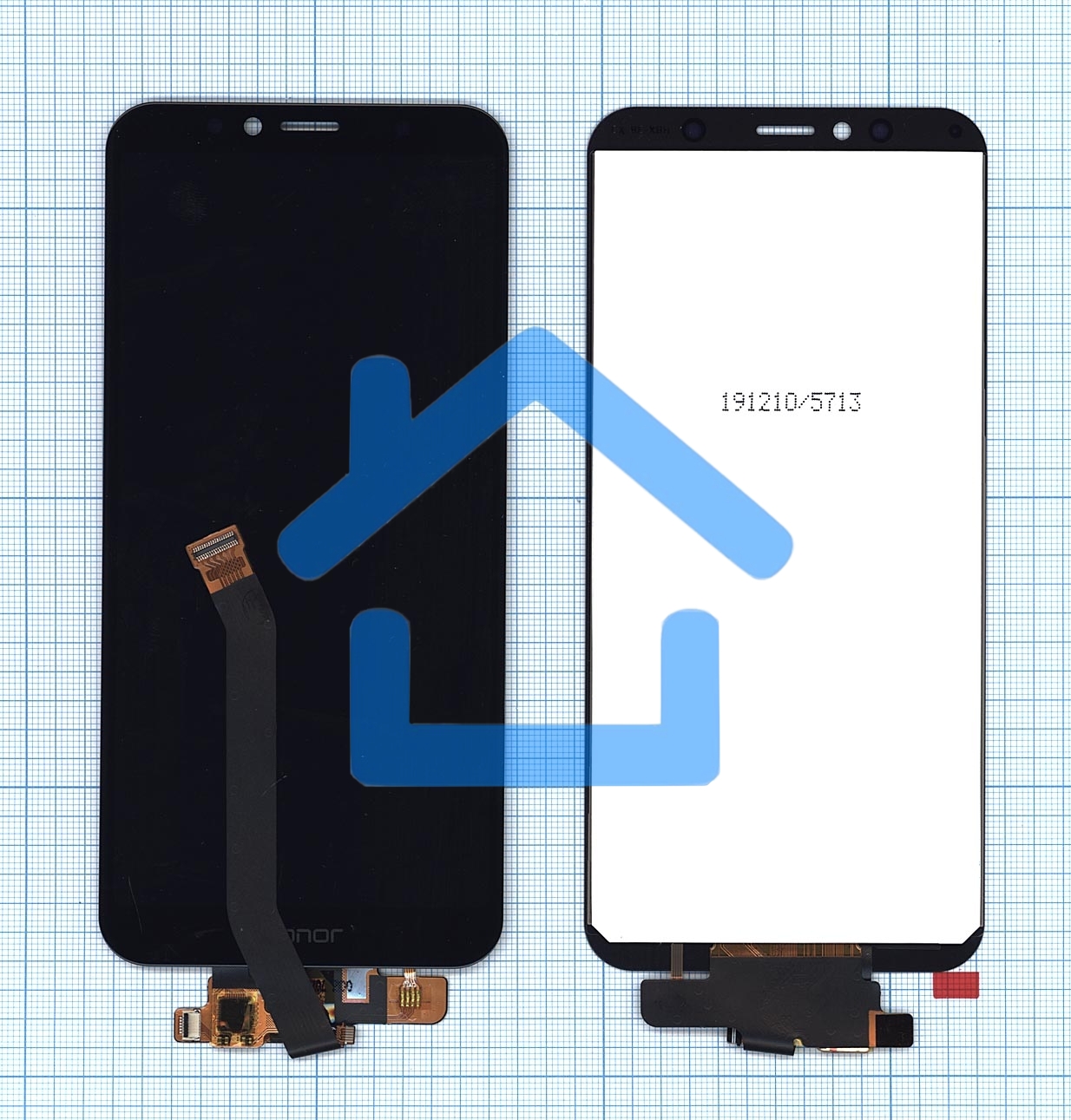 Дисплей для Honor 7A Pro, Honor 7C, Y6 2018 черный