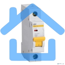 Выключатель автоматический модульный 1п B 20А 4.5кА ВА47-29 ИЭК MVA20-1-020-B