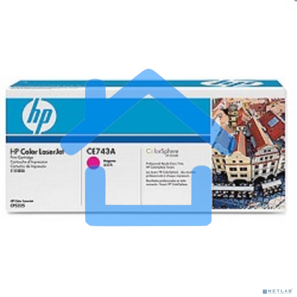 Картридж лазерный HP CE743A пурпурный Color LJ CP5225 (7300стр.)