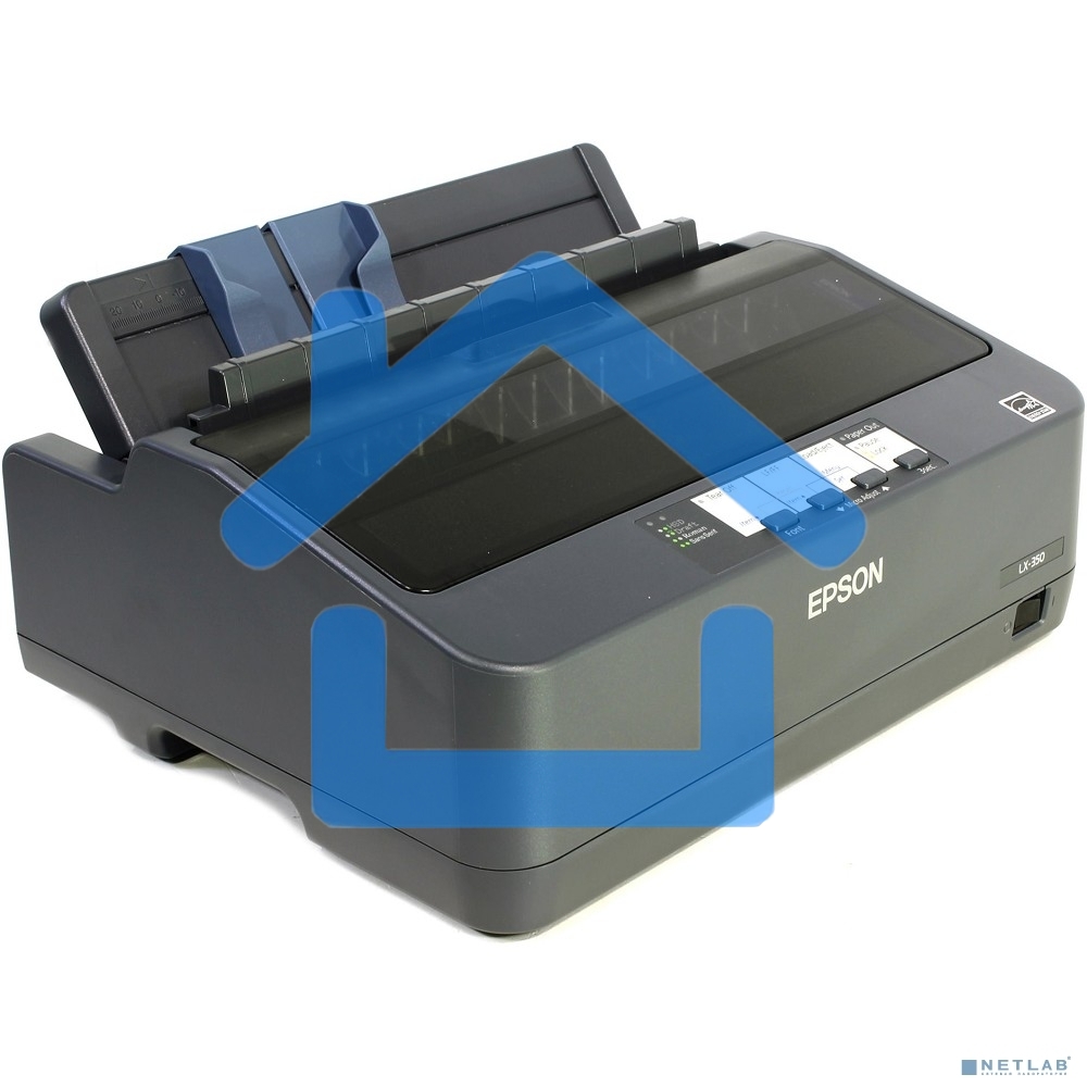 Принтер матричный Epson LX-350 (C11CC24031/C11CC24032), (А4, 357 cps (12 cpi), USB, LPT, COM)