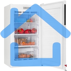 Морозилка Nordfrost DF 261 WAP, белый, 139л, 3 ящика