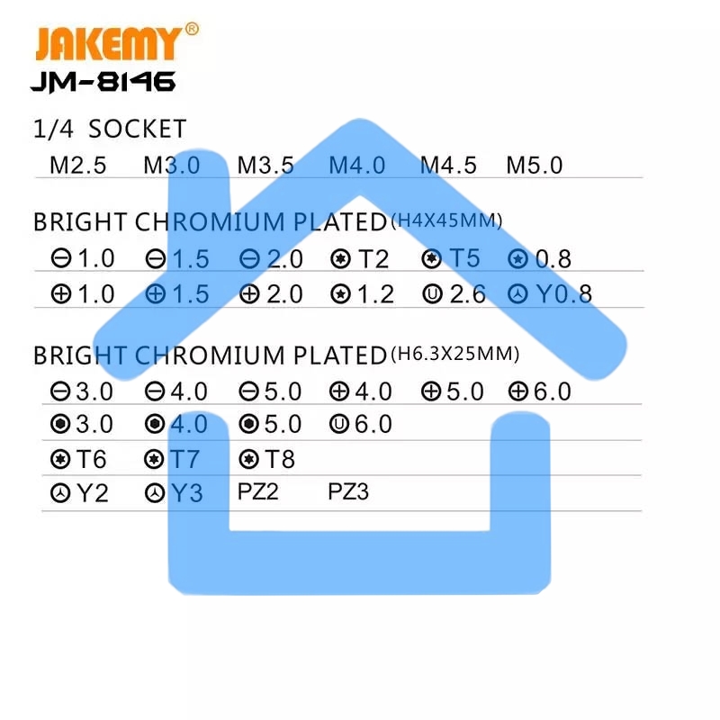 Набор инструментов Jakemy JM-8146