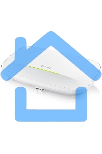 Точка доступа Zyxel NebulaFlex NWA110BE, Wi-Fi 7 (BE6500), MU-MIMO 4x4:2 + 2x2, 1xLAN 2.5GE, без БП