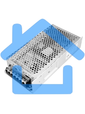 Источник питания 220 V AC/12 V DC 9 A 100 W с разъемами под винт, без влагозащиты (IP23)