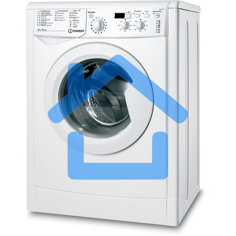 Стиральная машина Indesit IWSD 5085 (CIS) белый, загрузка фронтальная 5 кг,800 об/мин., класс: А