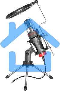 Микрофон Defender Forte GMC 300 3,5 мм, провод 1.5 м