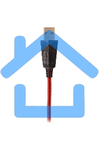 Игровые наушники с микрофоном SVEN AP-U988MV, черный-красный (USB, LED, 7.1)