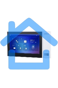 Видеодомофон Dahua DH-VTH2421FB-P черный