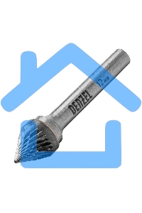 Борфреза по металлу твердосплавная, зенкер 60 град., тип-J, 12 мм Denzel