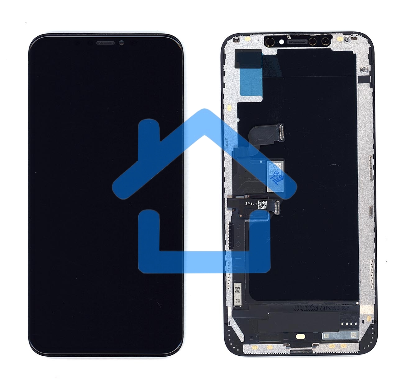 Дисплей для Apple iPhone XS MAX в сборе с тачскрином (OLED HE) черный