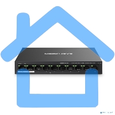Настольный коммутатор Mercusys MS110P с 10 портами 10/100 Мбит/с (8 портов PoE+)