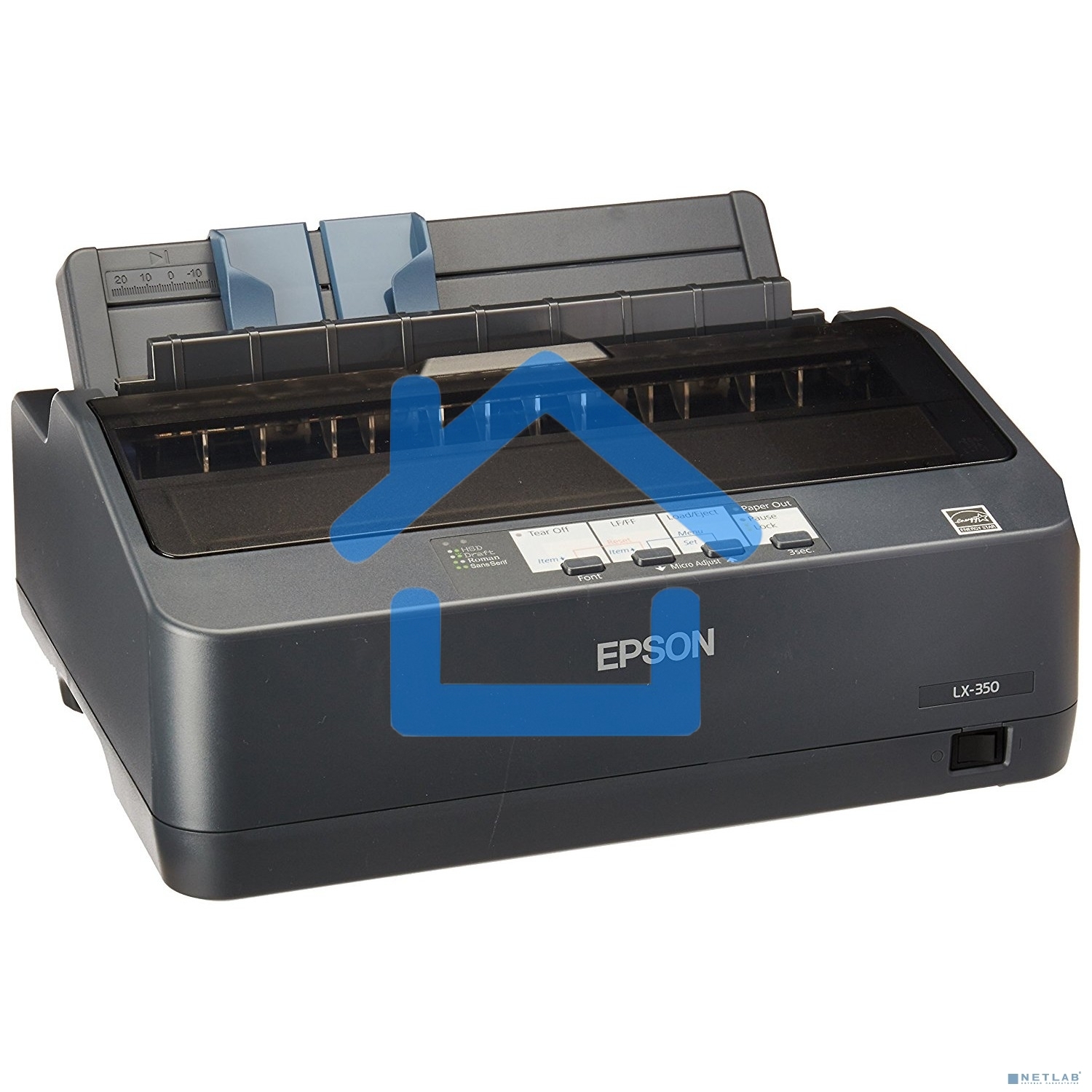 Принтер матричный Epson LX-350 (C11CC24031/C11CC24032), (А4, 357 cps (12 cpi), USB, LPT, COM)