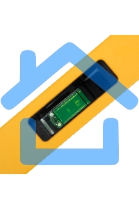 Уровень алюминиевый, магнит., фрезерованный, 3 глазка (1 зеркал.), 0,5 мм/м, 1200 мм Denzel