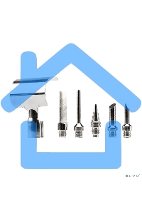 Паяльник Rexant газовый с пьезоподжигом, 17 мл, 11 предметов