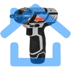 Гайковерт Интерскол ГАУ-100/12Э аккум. патрон:квад.3/8