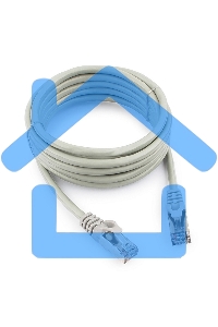 Патч-корд FTP Cablexpert кат.6, 3м, литой, многожильный (серый)