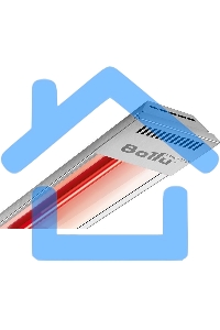 Обогреватель инфракрасный Ballu BIH-T-1.5-E серый, 1500 Вт, 15 м2