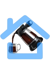 Электрическая турка Centek CT-1096 черный, 0.5 л, 480 Вт.